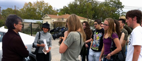 Students from SMU Meadows School of the Arts and members of the Dallas Mexican American Historical League have been on a semester-long mission to capture the history and heritage of the West Dallas barrios before impending urban renewal changes the area forever.
